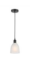 Innovations Lighting 616-1P-BK-G441 - Brookfield - 1 Light - 6 inch - Matte Black - Cord hung - Mini Pendant