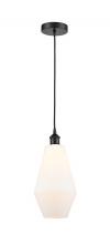 Innovations Lighting 616-1P-BK-G651-7 - Cindyrella - 1 Light - 7 inch - Matte Black - Cord hung - Mini Pendant