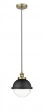 Innovations Lighting 616-1PH-AB-HFS-82-BK - Edison - 1 Light - 9 inch - Antique Brass - Mini Pendant