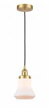 Innovations Lighting 616-1PH-SG-G191 - Bellmont - 1 Light - 6 inch - Satin Gold - Cord hung - Mini Pendant