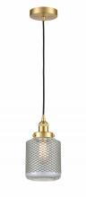 Innovations Lighting 616-1PH-SG-G262 - Stanton - 1 Light - 6 inch - Satin Gold - Cord hung - Mini Pendant