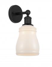 Innovations Lighting 616-1W-BK-G391 - Ellery - 1 Light - 5 inch - Matte Black - Sconce