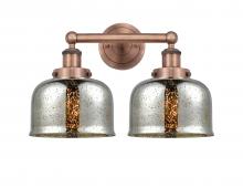 Innovations Lighting 616-2W-AC-G78 - Bell - 2 Light - 17 inch - Antique Copper - Bath Vanity Light