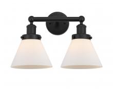 Innovations Lighting 616-2W-BK-G41 - Cone - 2 Light - 17 inch - Matte Black - Bath Vanity Light