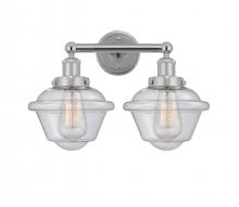  616-2W-PC-G534 - Oxford - 2 Light - 16 inch - Polished Chrome - Bath Vanity Light