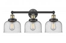  616-3W-BAB-G74 - Bell - 3 Light - 26 inch - Black Antique Brass - Bath Vanity Light