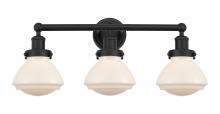 Innovations Lighting 616-3W-BK-G321 - Olean - 3 Light - 25 inch - Matte Black - Bath Vanity Light