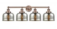 Innovations Lighting 616-4W-AC-G78 - Bell - 4 Light - 35 inch - Antique Copper - Bath Vanity Light