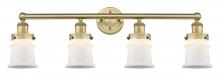 Innovations Lighting 616-4W-BB-G181S - Canton - 4 Light - 32 inch - Brushed Brass - Bath Vanity Light