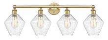 Innovations Lighting 616-4W-BB-G654-8 - Cindyrella - 4 Light - 35 inch - Brushed Brass - Bath Vanity Light