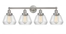  616-4W-SN-G172 - Fulton - 4 Light - 34 inch - Brushed Satin Nickel - Bath Vanity Light