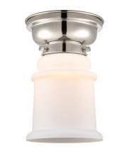 Innovations Lighting 623-1F-PN-G181 - Canton - 1 Light - 6 inch - Polished Nickel - Flush Mount