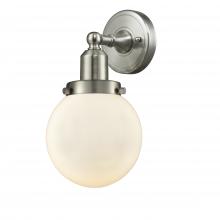 Innovations Lighting 900H-1W-SN-G201-6-LED - Beacon - 1 Light - 6 inch - Brushed Satin Nickel - Sconce