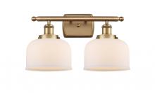 Innovations Lighting 916-2W-BB-G71 - Bell - 2 Light - 18 inch - Brushed Brass - Bath Vanity Light