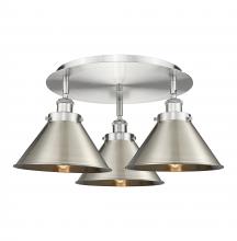 Innovations Lighting 916-3C-SN-M10-SN - Ballston Urban - 3 Light - 20 inch - Satin Nickel - Flush Mount