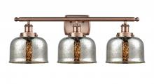 Innovations Lighting 916-3W-AC-G78-LED - Bell - 3 Light - 28 inch - Antique Copper - Bath Vanity Light