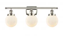 Innovations Lighting 916-3W-PN-G201-6 - Beacon - 3 Light - 26 inch - Polished Nickel - Bath Vanity Light