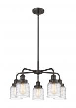 Innovations Lighting 916-5CR-OB-G513 - Bell - 5 Light - 24 inch - Oil Rubbed Bronze - Chandelier