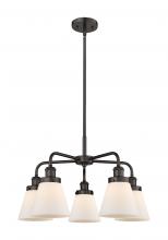  916-5CR-OB-G61 - Cone - 5 Light - 25 inch - Oil Rubbed Bronze - Chandelier