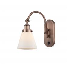 Innovations Lighting 918-1W-AC-G61-LED - Cone - 1 Light - 6 inch - Antique Copper - Sconce