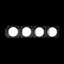 Matteo Lighting S03804BK - Squircle Wall Sconce