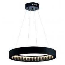 CWI Lighting 1040P26-101 - Rosalina LED Chandelier With Matte Black Finish