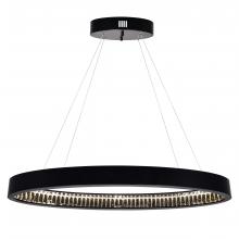 CWI Lighting 1040P42-101-O - Rosalina LED Chandelier With Matte Black Finish