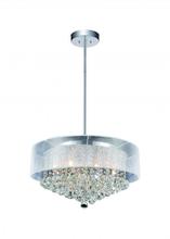 CWI Lighting 5062P24C - 12 Light Drum Shade Chandelier 