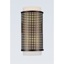 CWI Lighting 5209W6B - Checkered 2 Light Wall Sconce With Black Finish