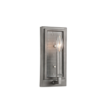 CWI Lighting 9920W5-1-214 - Monroe 1 Light Wall Sconce With Black Silver Finish