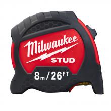 Milwaukee Electric Tool 48-22-9726 - 8m/26ft Gen II STUD™ Tape Measure