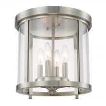 Capital 214141BN - 4 Light Flush Mount