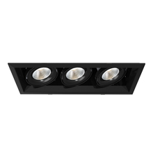 Eurofase TE163LED-40-2-01 - MuLT, 15w, Trm, 3LT , 40k, Blk/blk