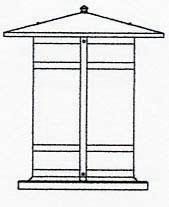 Arroyo Craftsman BC-17LCR-VP - 17" berkeley long body column mount