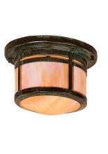 Arroyo Craftsman BCM-8AM-AB - 8" berkeley flush ceiling mount