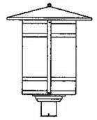 Arroyo Craftsman BP-17LCR-VP - 17" berkeley long body post mount