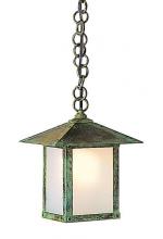 Arroyo Craftsman EH-7AAM-AB - 7" evergreen pendant with classic arch overlay