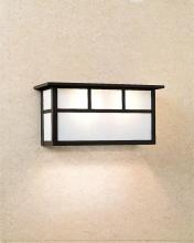 Arroyo Craftsman HS-14SDTAM-AB - 14" huntington short body sconce with double t-bar overlay