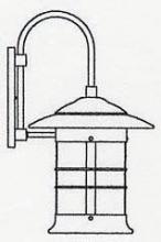 Arroyo Craftsman NB-14AM-AB - 14" newport wall mount