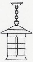 Arroyo Craftsman NH-14AM-AB - 14" newport pendant