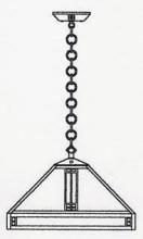 Arroyo Craftsman PH-18AM-AB - 18" prairie pendant