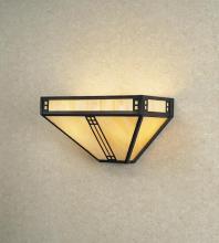 Arroyo Craftsman PS-12AM-AB - 12" prairie sconce