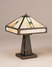 Arroyo Craftsman PTL-11EAM-AC - 11" pasadena table lamp without filigree (empty)