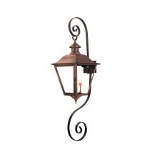 Primo Gas Lanterns JL-31G_TSBS - Gas w/Top and Bottom Scrolls