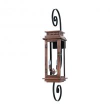 Primo Gas Lanterns NV-22E_TSBS - Two Light Top and Bottom Scroll