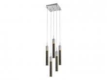 Avenue Lighting HF1900-5-GL-CH - The Original Glacier Avenue Collection Pendant