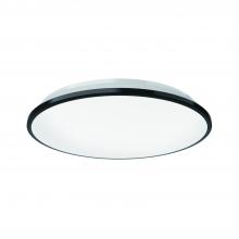 Kuzco Lighting Inc FM43313-BK - Brook 13-in Black LED Flush Mount