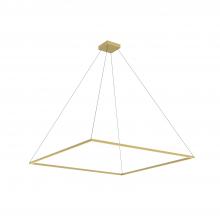 Kuzco Lighting Inc PD88160-BG - Piazza 60-in Brushed Gold LED Pendant