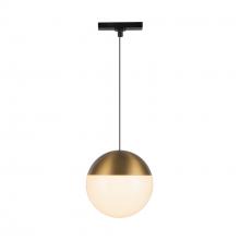 Kuzco Lighting Inc TRP11707-BG - Monae 7-in Brushed Gold Trilo Track Pendant