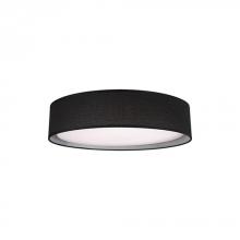 Kuzco Lighting Inc FM7920-BOR - Dalton 20-in Black Organza LED Flush Mount